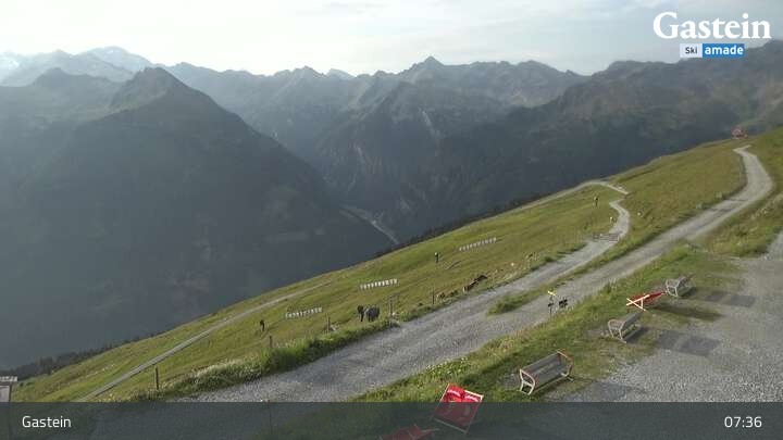 Archiv Foto Webcam Stubnerkogel Bergstation Süd