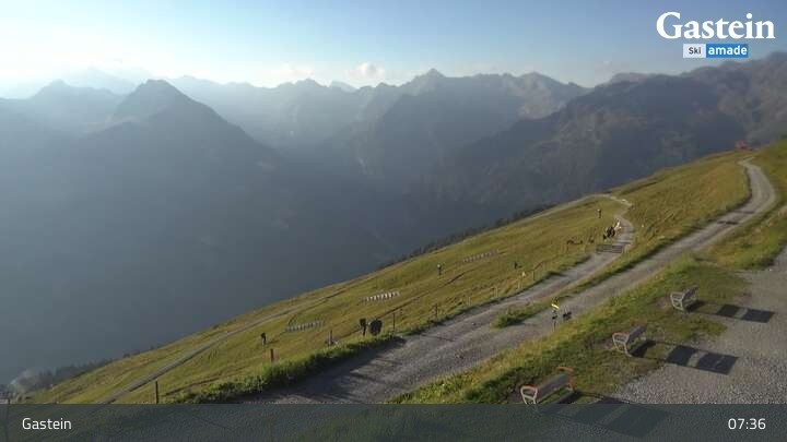 Archiv Foto Webcam Stubnerkogel Bergstation Süd