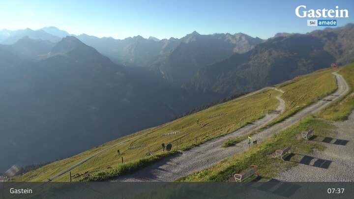 Archiv Foto Webcam Stubnerkogel Bergstation Süd