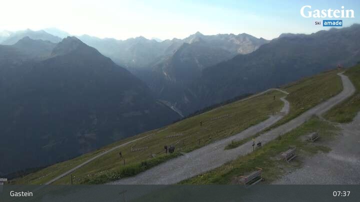 Archiv Foto Webcam Stubnerkogel Bergstation Süd