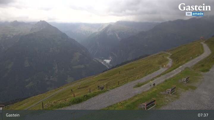 Archiv Foto Webcam Stubnerkogel Bergstation Süd