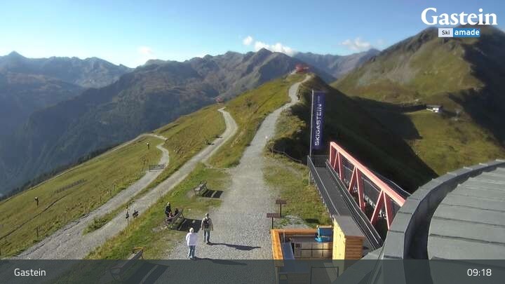 Archiv Foto Webcam Stubnerkogel Bergstation Süd