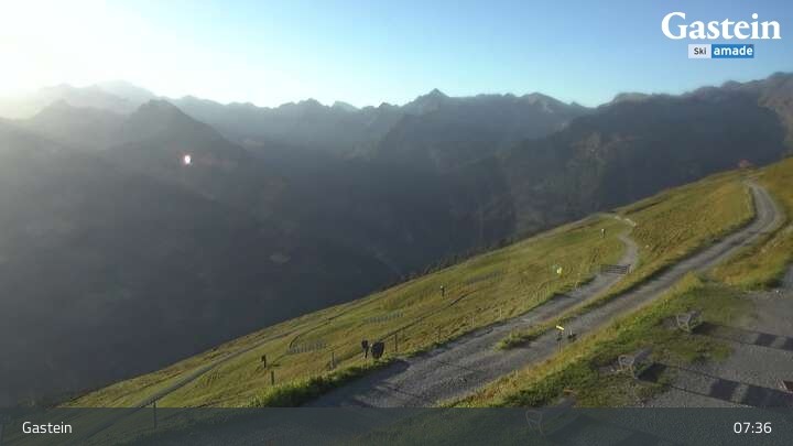 Archiv Foto Webcam Stubnerkogel Bergstation Süd