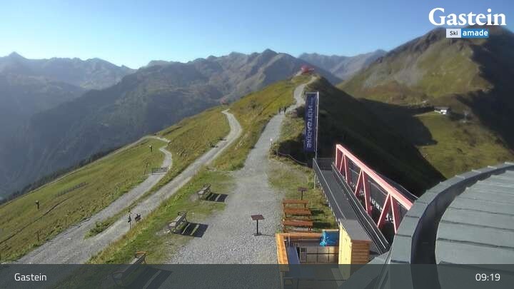 Archiv Foto Webcam Stubnerkogel Bergstation Süd