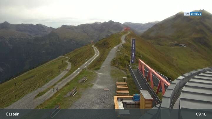 Archiv Foto Webcam Stubnerkogel Bergstation Süd