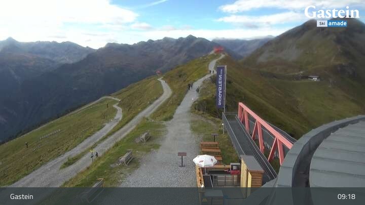 Archiv Foto Webcam Stubnerkogel Bergstation Süd