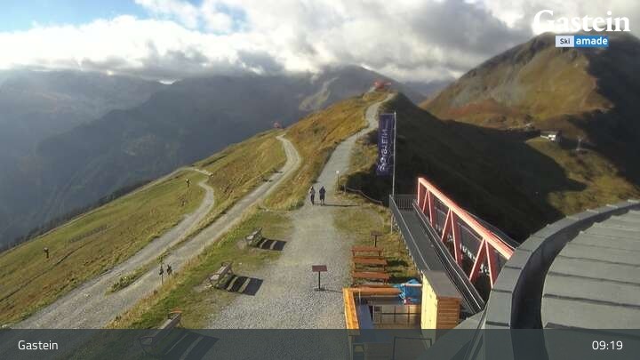 Archived image Webcam Stubnerkogel Top Station South