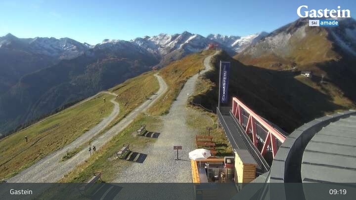 Archiv Foto Webcam Stubnerkogel Bergstation Süd