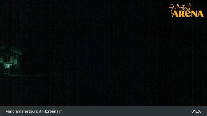 Archiv Foto Webcam Hochkrimml: Panoramarestaurant Filzsteinalm