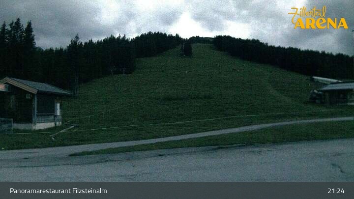 Archiv Foto Webcam Hochkrimml: Panoramarestaurant Filzsteinalm