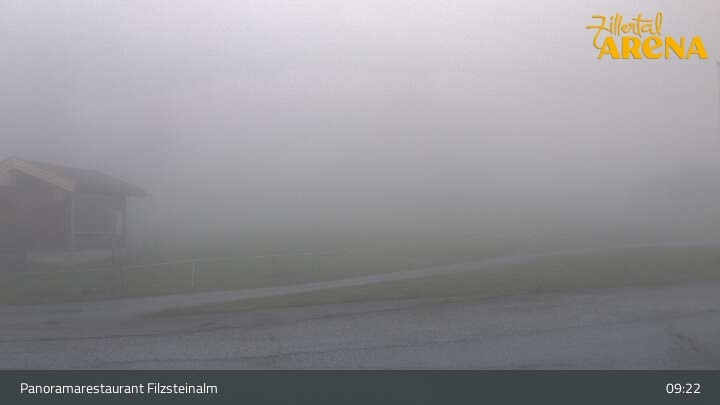 Archiv Foto Webcam Hochkrimml: Panoramarestaurant Filzsteinalm