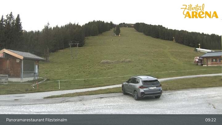 Archived image Webcam Filzsteinalm Restaurant Hochkrimml