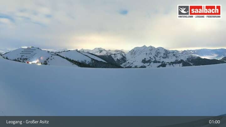 Archiv Foto Webcam Großer Asitz Leogang
