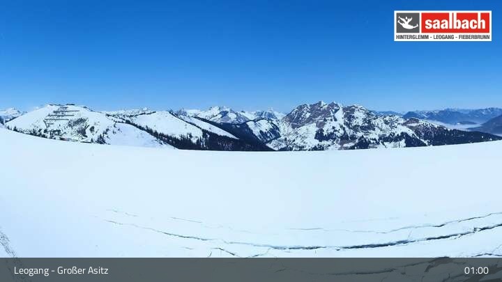 Archiv Foto Webcam Großer Asitz Leogang