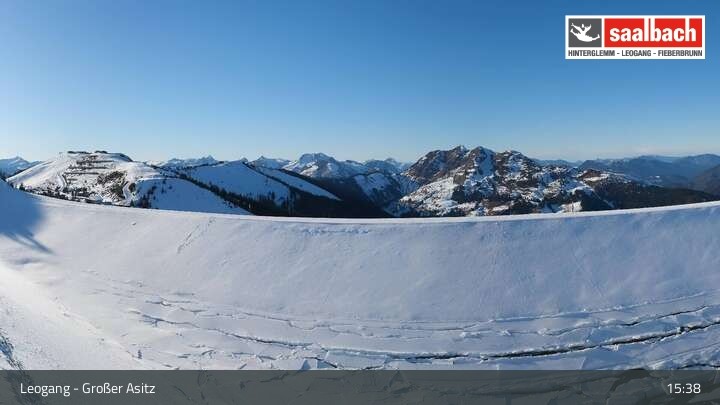 Archiv Foto Webcam Großer Asitz Leogang