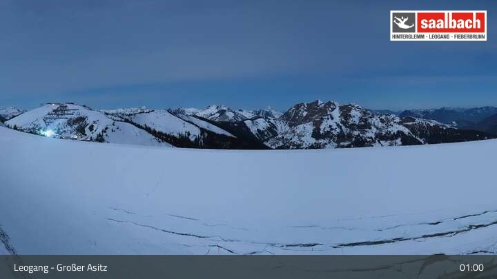 Archiv Foto Webcam Großer Asitz Leogang
