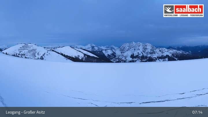Archiv Foto Webcam Großer Asitz Leogang