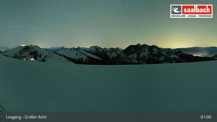 Archiv Foto Webcam Großer Asitz Leogang