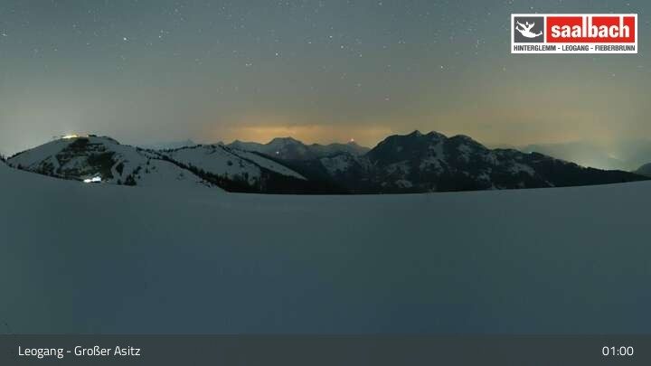 Archiv Foto Webcam Großer Asitz Leogang