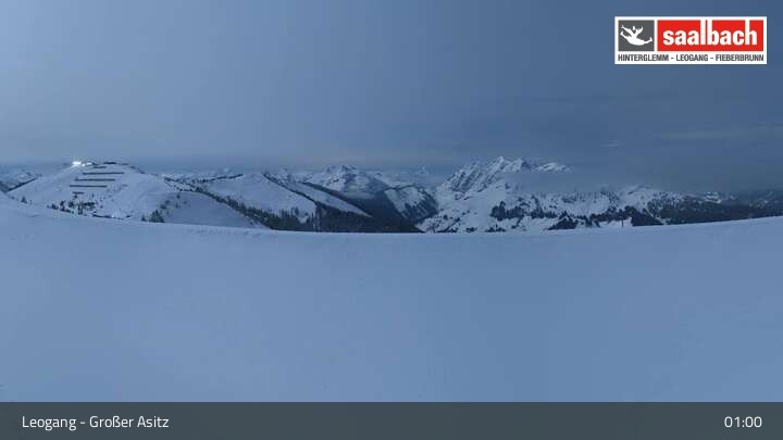 Archiv Foto Webcam Großer Asitz Leogang