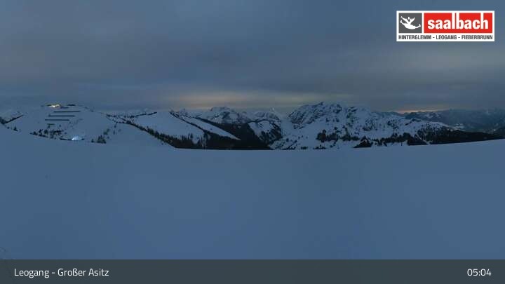 Archived image Webcam Leogang - Großer Asitz