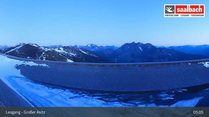 Archiv Foto Webcam Großer Asitz Leogang