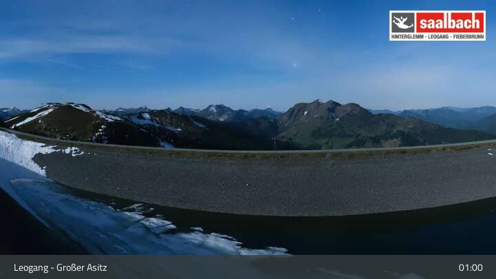 Archiv Foto Webcam Großer Asitz Leogang