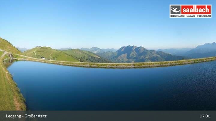 Archiv Foto Webcam Großer Asitz Leogang