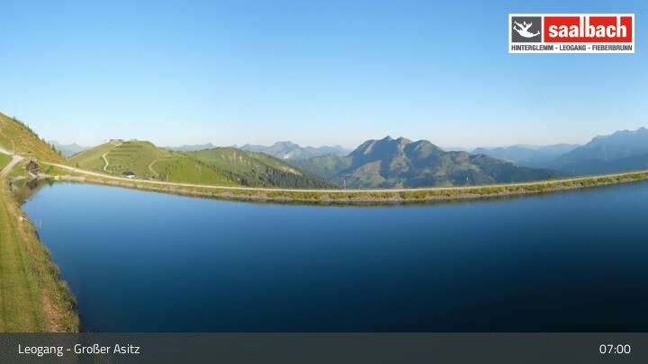 Archiv Foto Webcam Großer Asitz Leogang