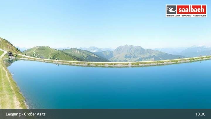 Archiv Foto Webcam Großer Asitz Leogang