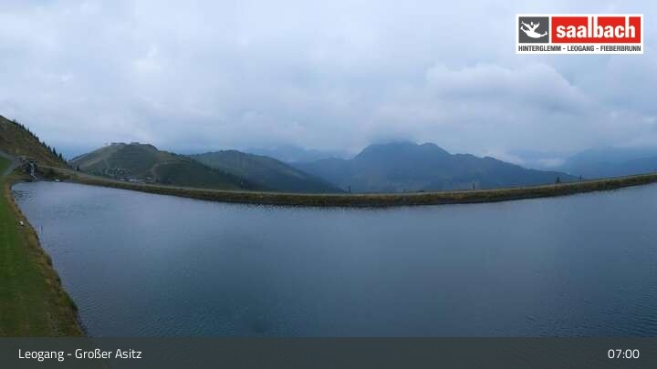 Archiv Foto Webcam Großer Asitz Leogang: Live-Cam