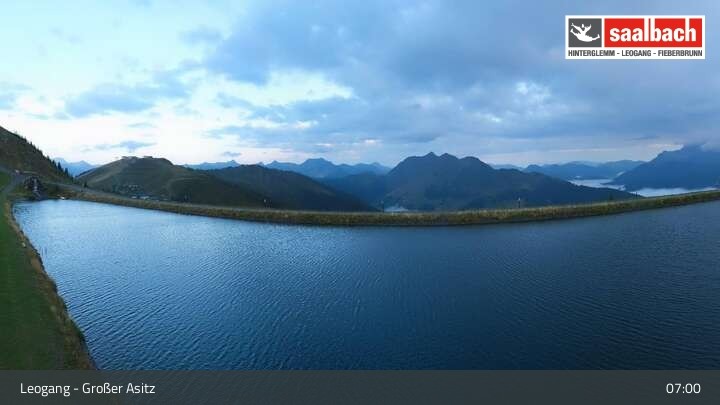 Archiv Foto Webcam Großer Asitz Leogang: Live-Cam