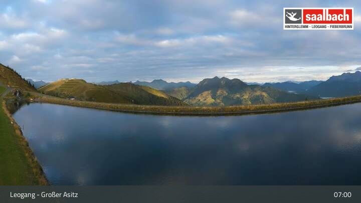 Archiv Foto Webcam Großer Asitz Leogang: Live-Cam