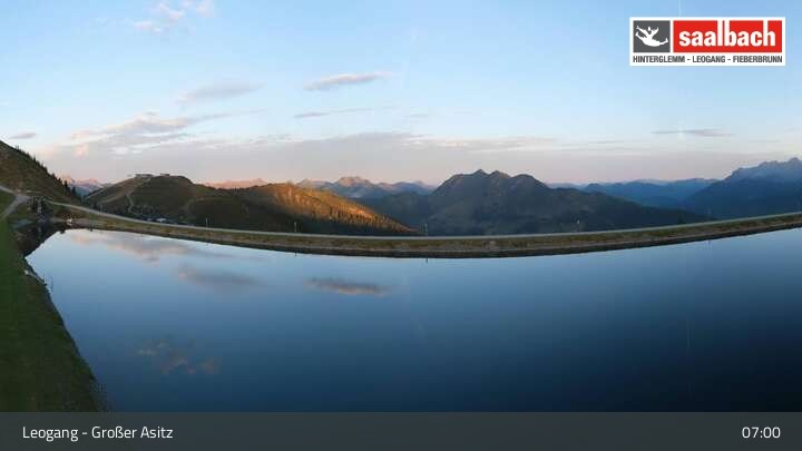 Archiv Foto Webcam Großer Asitz Leogang: Live-Cam
