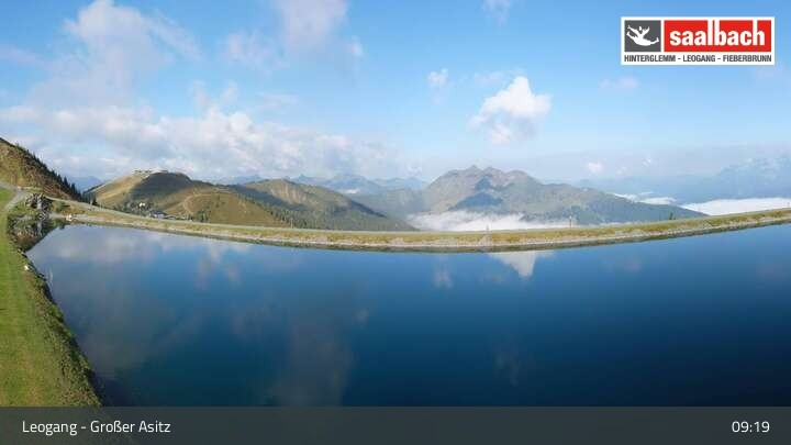 Archiv Foto Webcam Großer Asitz Leogang: Live-Cam