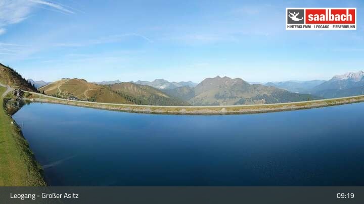 Archiv Foto Webcam Großer Asitz Leogang: Live-Cam