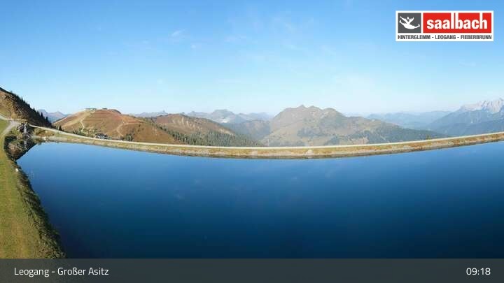 Archiv Foto Webcam Großer Asitz Leogang: Live-Cam