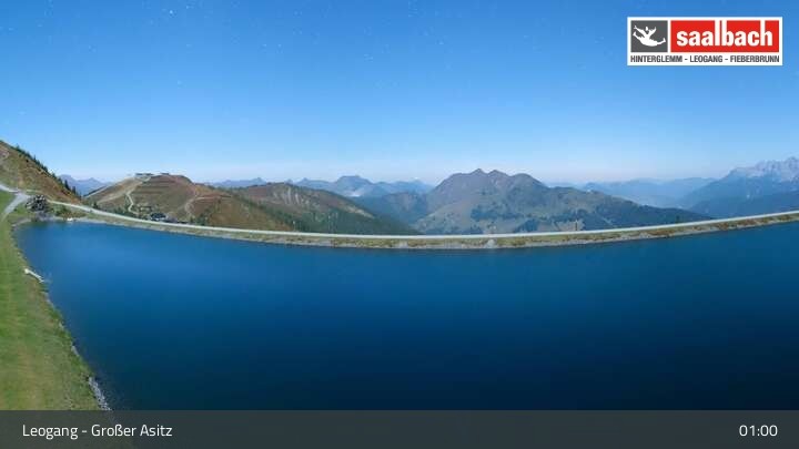 Archiv Foto Webcam Großer Asitz Leogang: Live-Cam