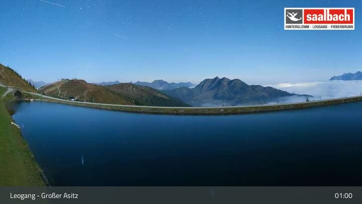 Archiv Foto Webcam Großer Asitz Leogang: Live-Cam