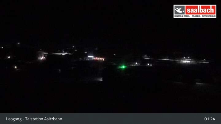 Archiv Foto Webcam Asitzbahn Talstation in Leogang