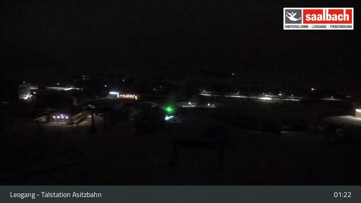 Archiv Foto Webcam Asitzbahn Talstation in Leogang