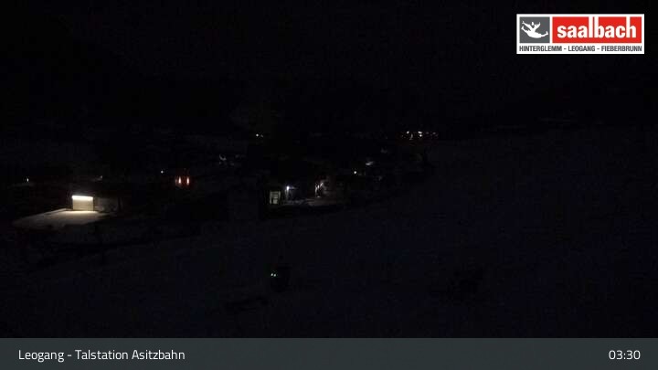 Archiv Foto Webcam Asitzbahn Talstation in Leogang