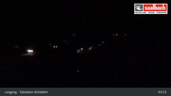 Archiv Foto Webcam Asitzbahn Talstation in Leogang