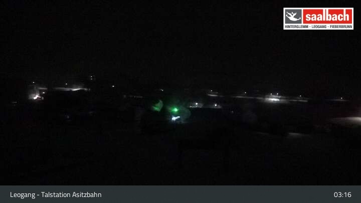 Archiv Foto Webcam Asitzbahn Talstation in Leogang
