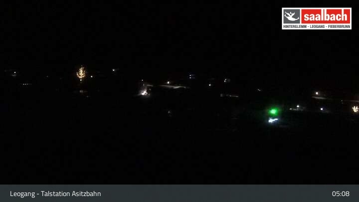 Archiv Foto Webcam Asitzbahn Talstation in Leogang