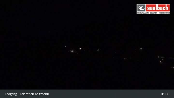 Archiv Foto Webcam Asitzbahn Talstation in Leogang