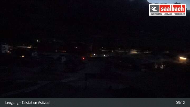 Archiv Foto Webcam Asitzbahn Talstation in Leogang