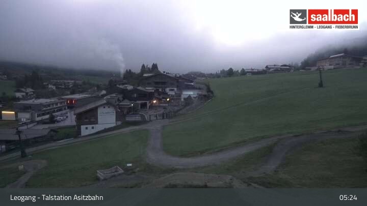 Archived image Webcam Asitzbahn Base Station in Leogang