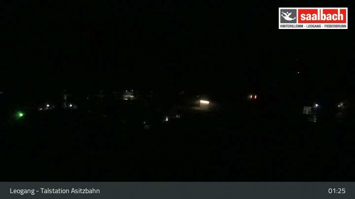 Archiv Foto Webcam Asitzbahn Talstation in Leogang