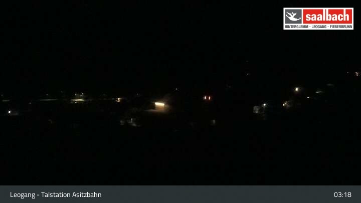 Archiv Foto Webcam Asitzbahn Talstation in Leogang